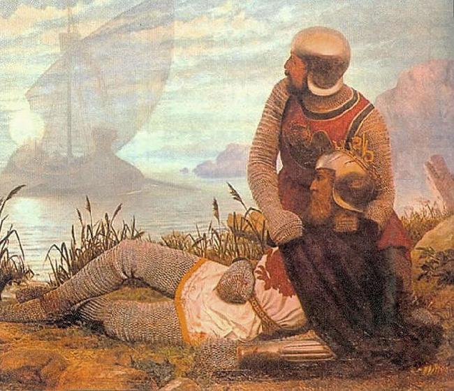 The Death of King Arthur, John Garrick